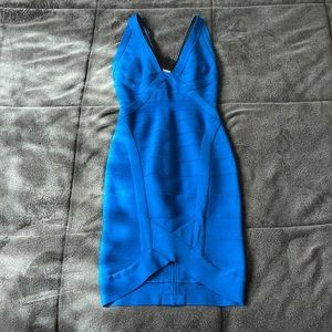 Herve Leger Sexy blue dress Barbie